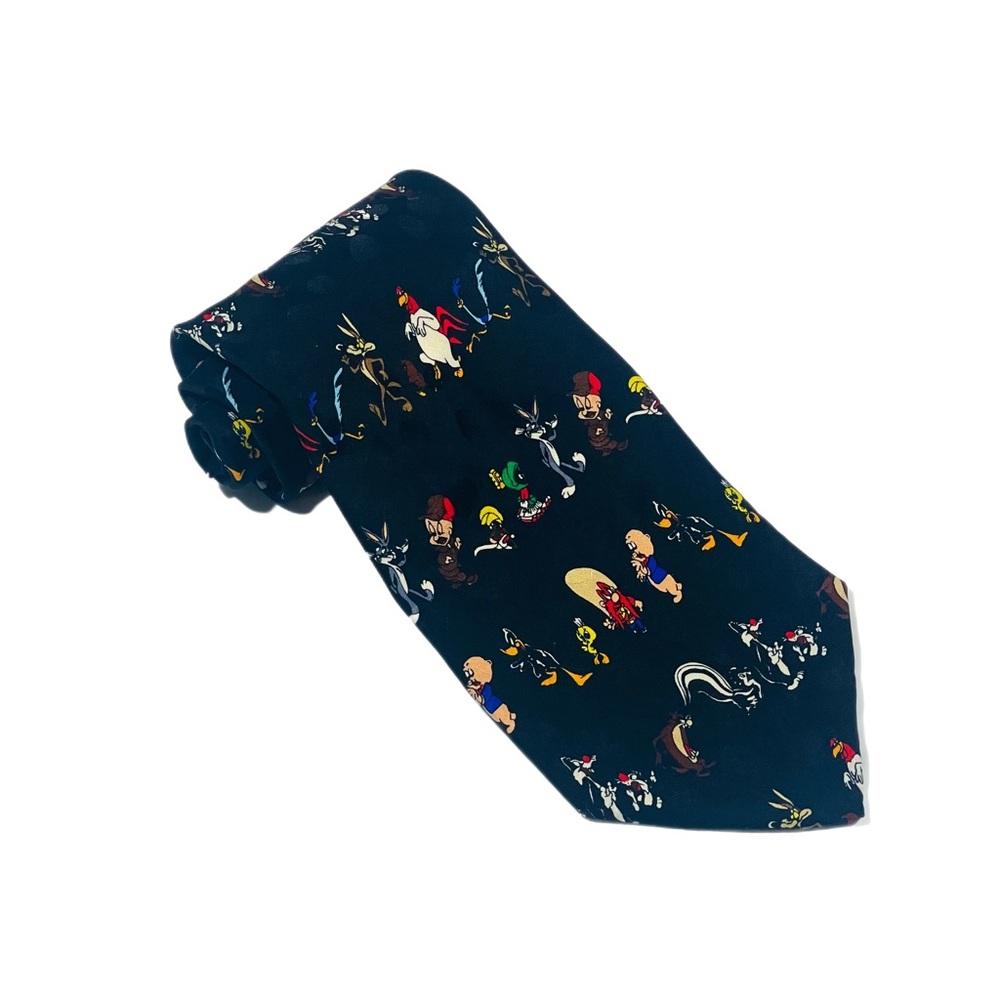 Vintage 1993 Looney Tunes Necktie - Excellent Used Condition